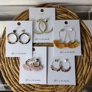 Loft Earrings Collection